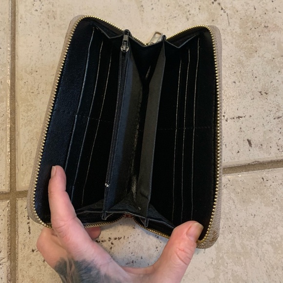 Boho Tapestry Oriental Rug Print Zip-Around Wallet - Accordion Organizer Clutch - Picture 5 of 7